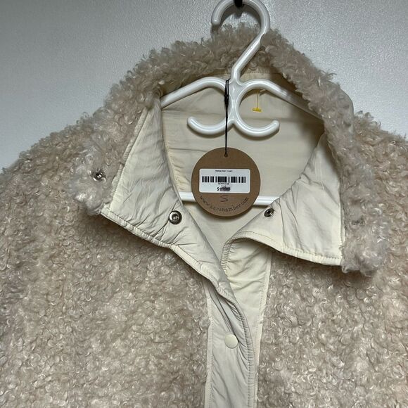 NWT Aaron & Amber Oversized Sherpa cozy Vest Sz S - Picture 10 of 10